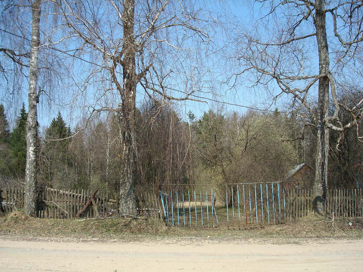 въездные ворота в д. Новоборисовка