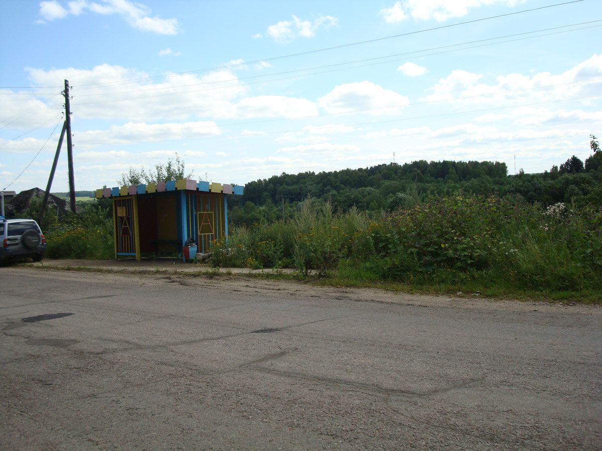 автобусная остановка в Коровино