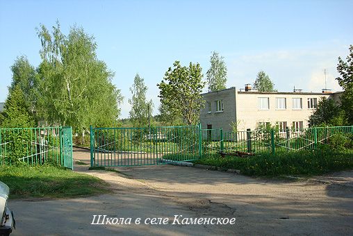 Школа в селе Каменское