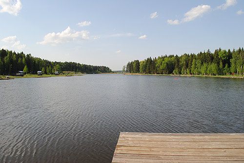 пруд в д. Латышская