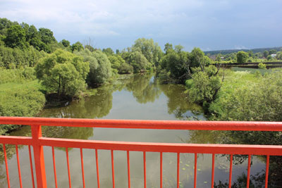 р. Нара в деревне Чичково