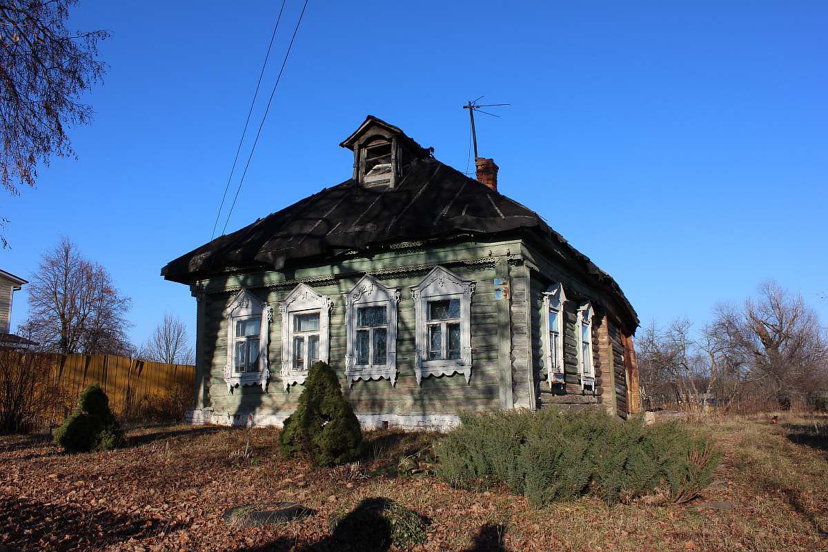 Дом из бревна в д. Васильчиново Наро-Фоминского района